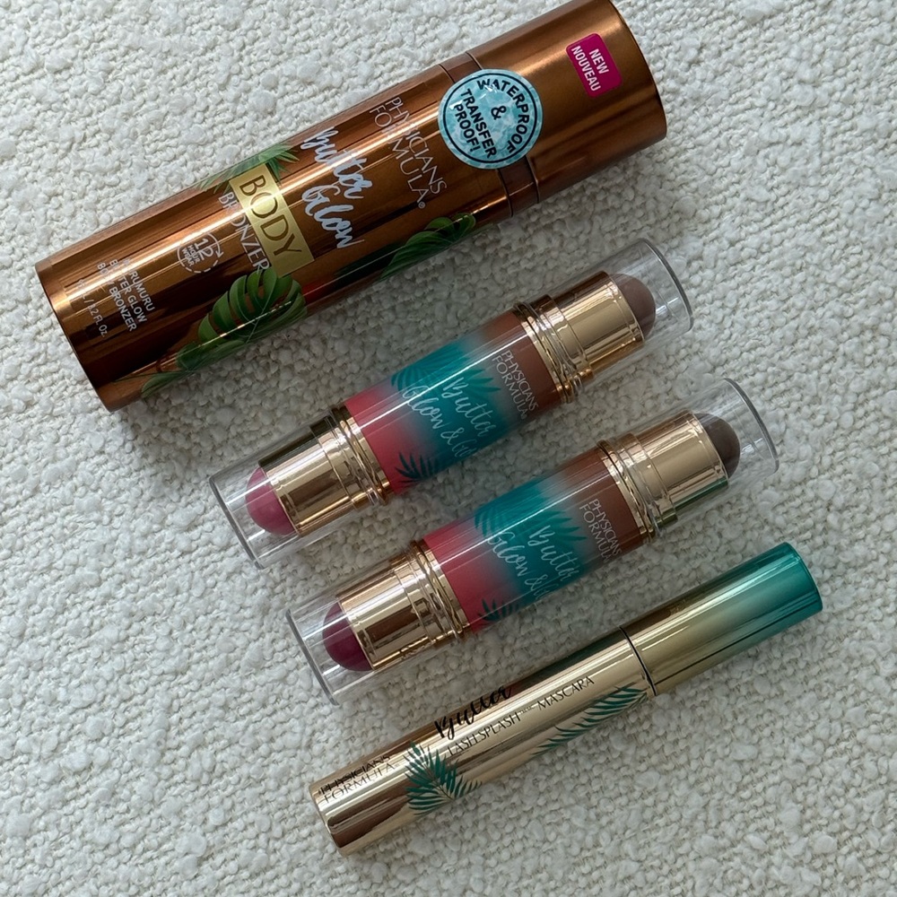 Physicians Formula Pink and Brown Bronzer Contour Set
